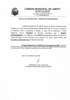 Convocação Reunião Extraordinária
